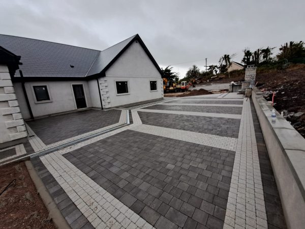 New driveway in Bandon, County Cork