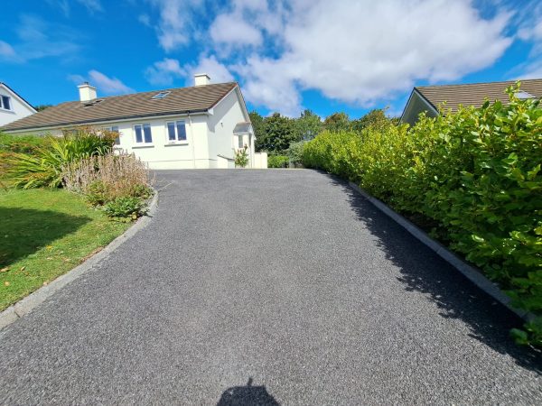 Tar and chip driveway in Derry