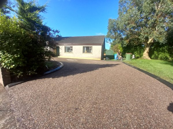 Tar and chip installation done in Kinsale, County Cork